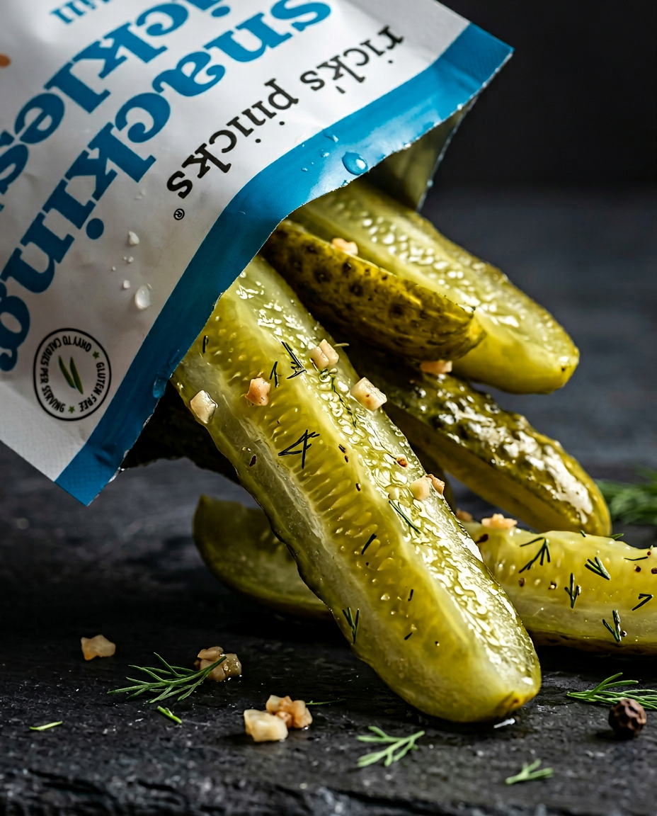 Garlic-Dill Snacking Pickles - 12 Pack! – Rick's Picks USA LLC