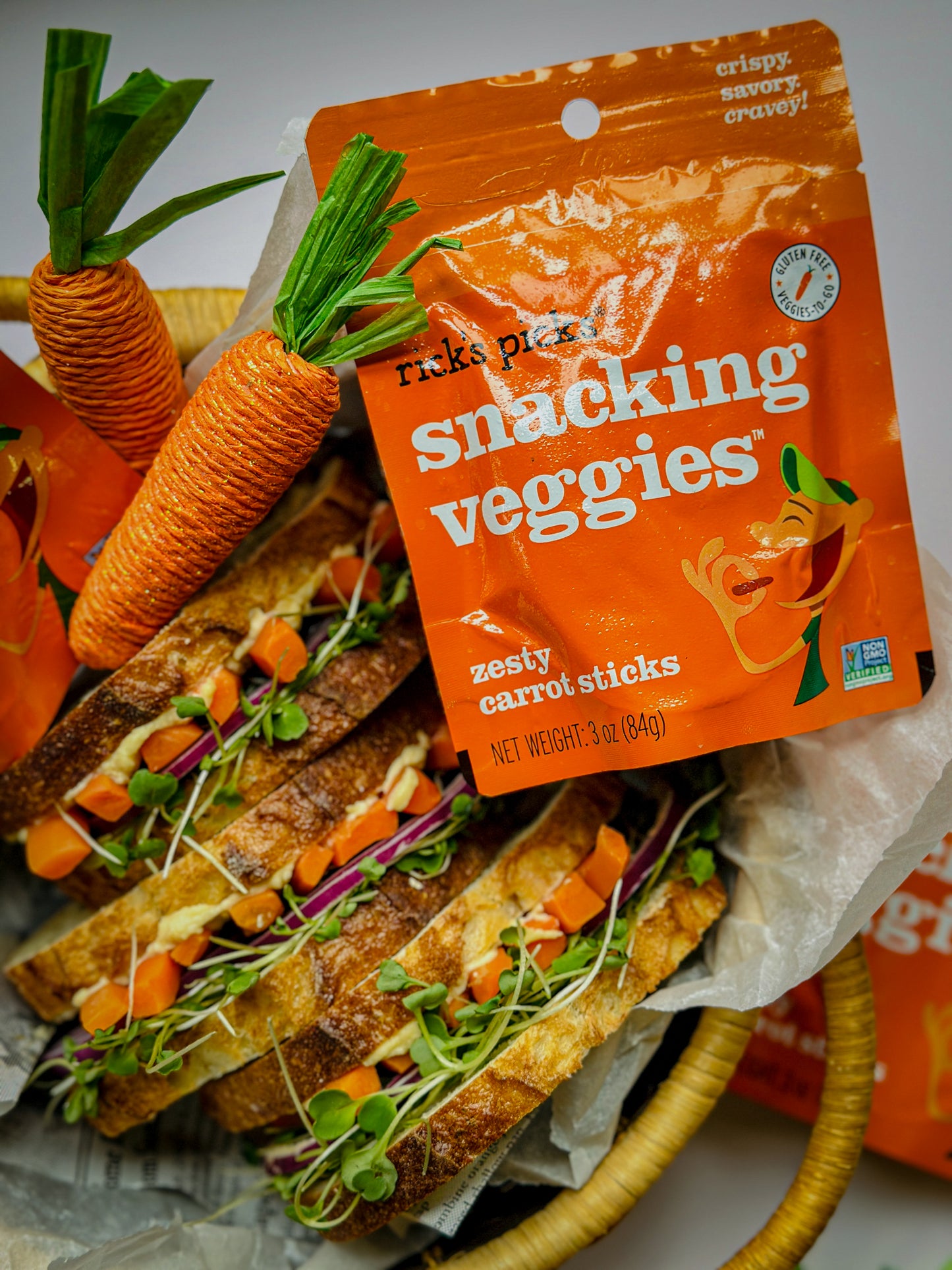 NEW Snacking Carrots - 6 pack!