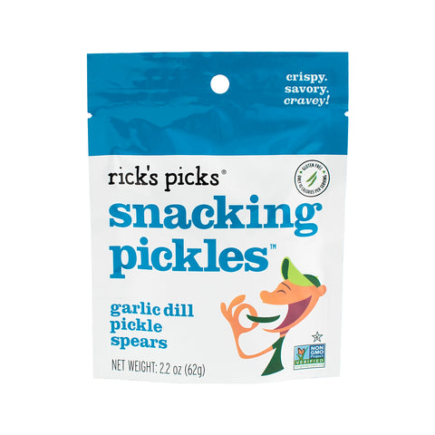 Garlic-Dill Snacking Pickles - 12 Pack!