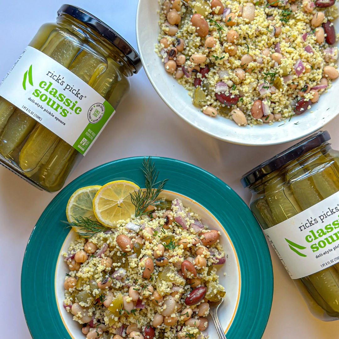 Classic Sours Couscous Salad (Lemon-Dill)