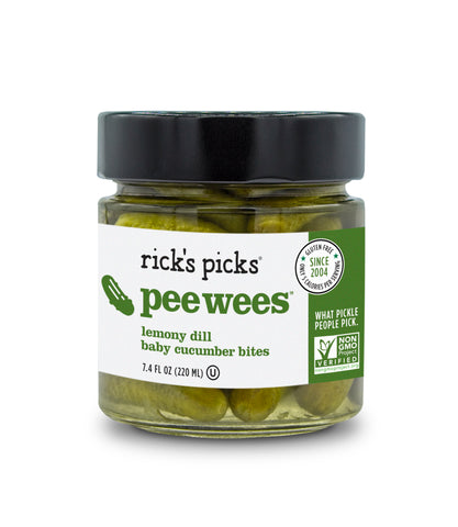 Pee Wees Lemony Dill Baby Cucumber Bites