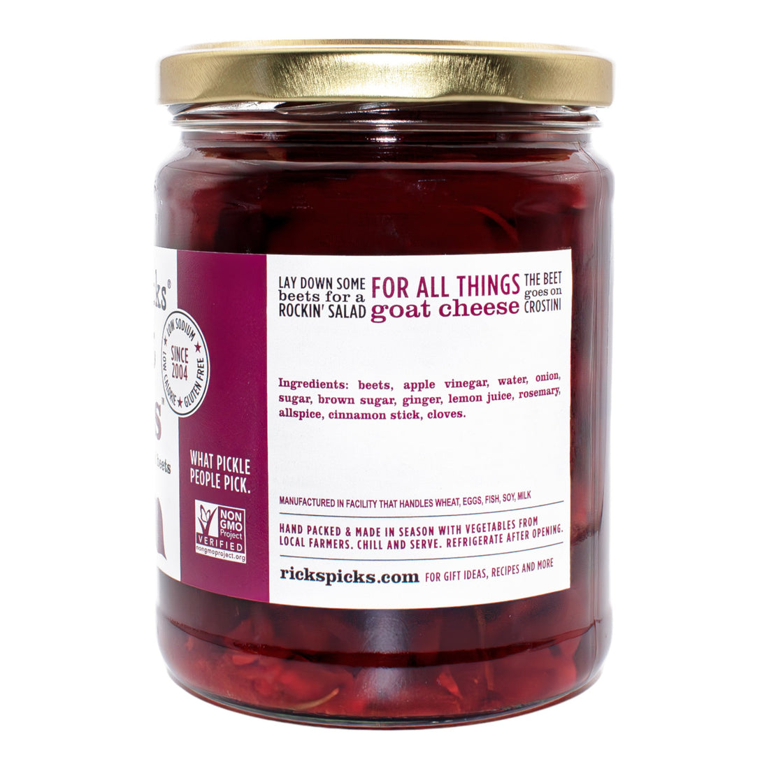 Rick’s Picks Phat Beets | Aromatic Pickled Beets – Rick's Picks USA LLC