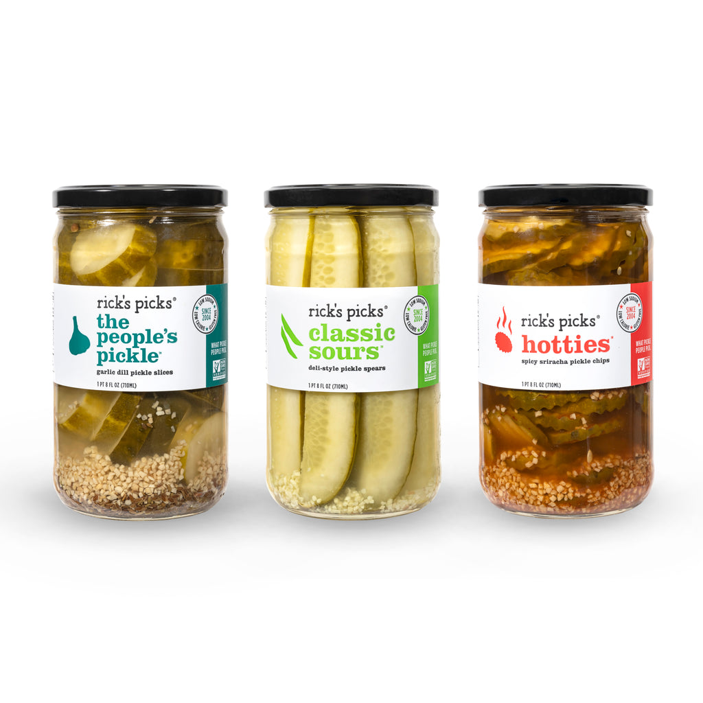 Triple Hot New Pickles Quart Package – The Pickle Guys