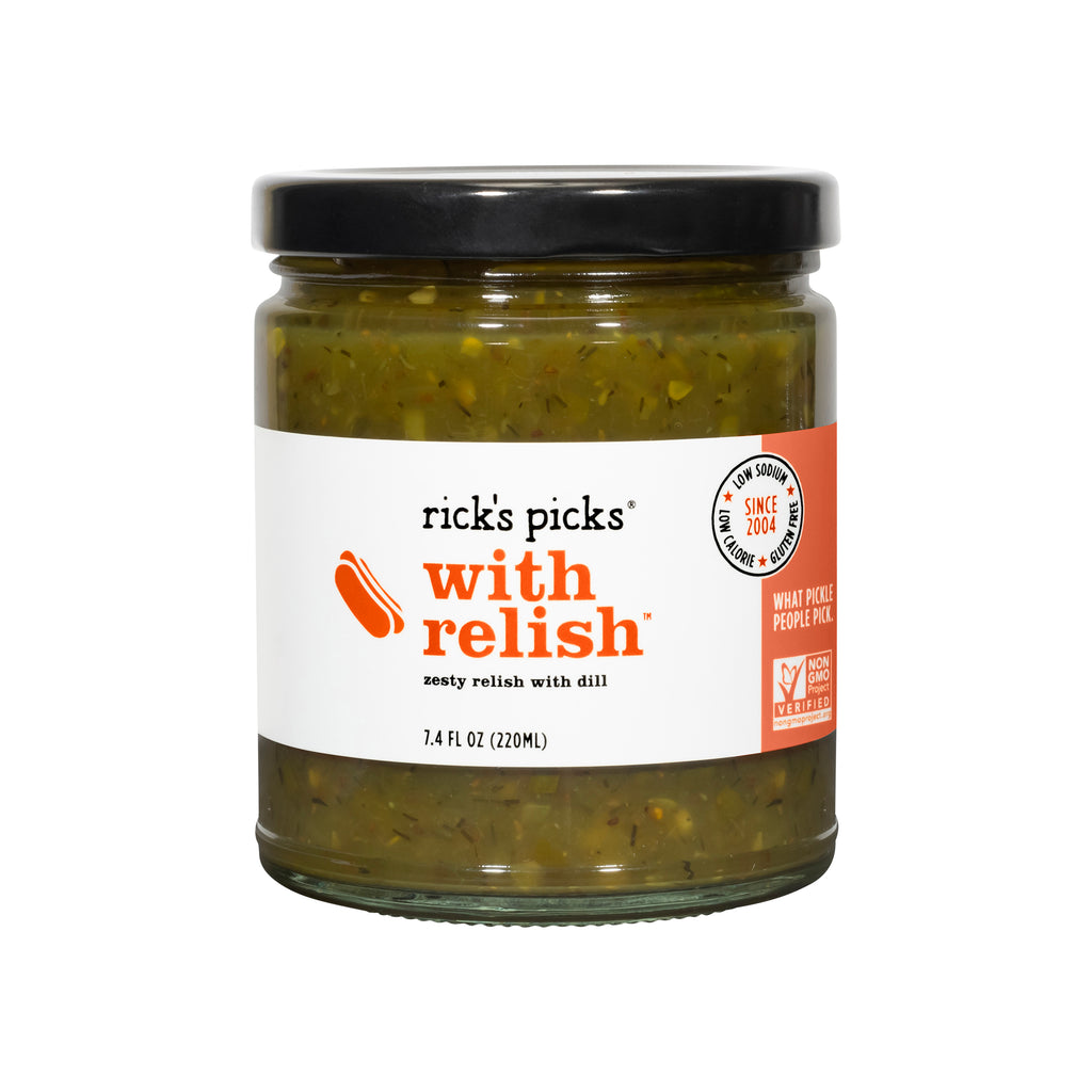 with relish